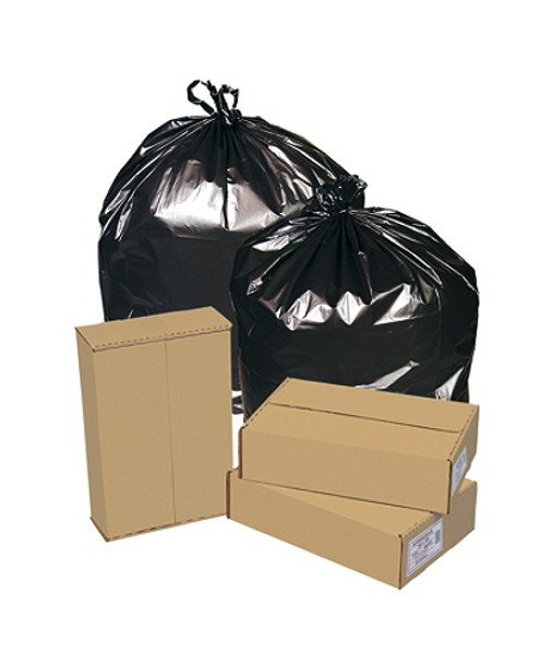 Pitt 1382230 24x23 black .7mil 10gal 500-cs 1382230