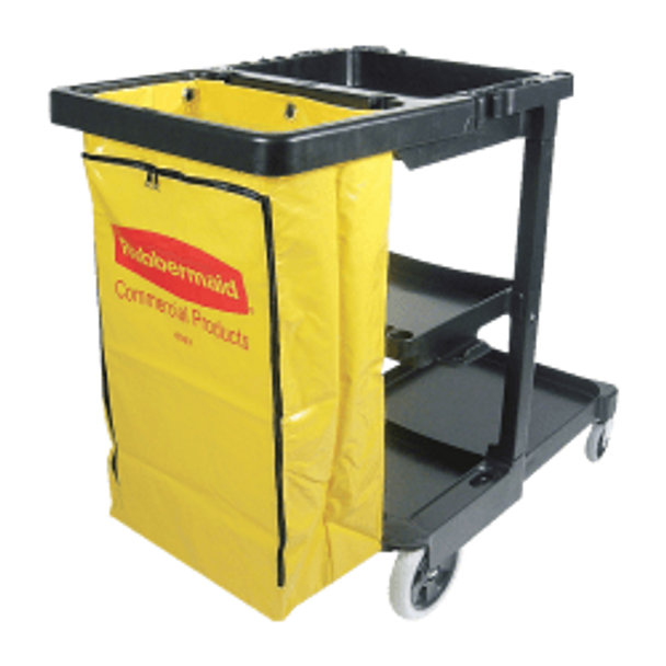 Rubbermaid 17388BLA Rubbermaid Janitor Cart 361690