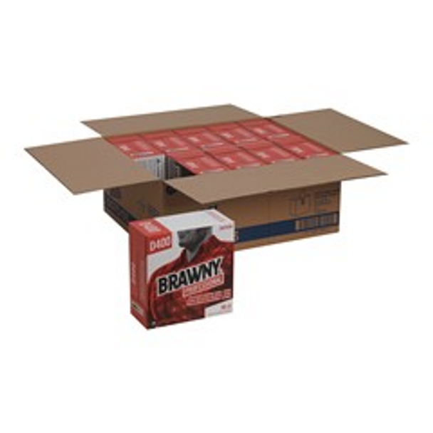 Brawny Industrial Medium Duty All purpose Wipers - 9.25" x 16.30" - 90 Quantity Per Box - 900 / Carton