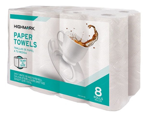 Highmark 15155 Highmark 3-Ply Tear-A-Size Kit 415155