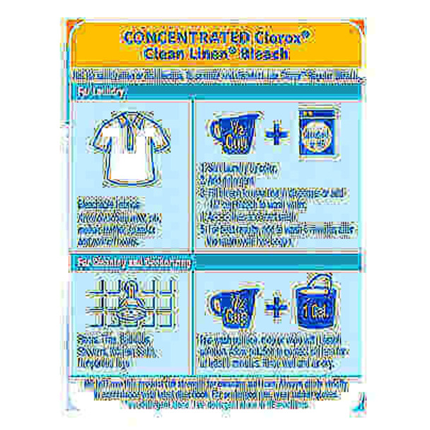 Clorox 30772 Clorox Liquid Bleach Linen 64 1388764