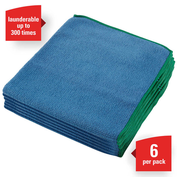 Wypall® Microfiber Cloths, Box Of 6 KCC83620