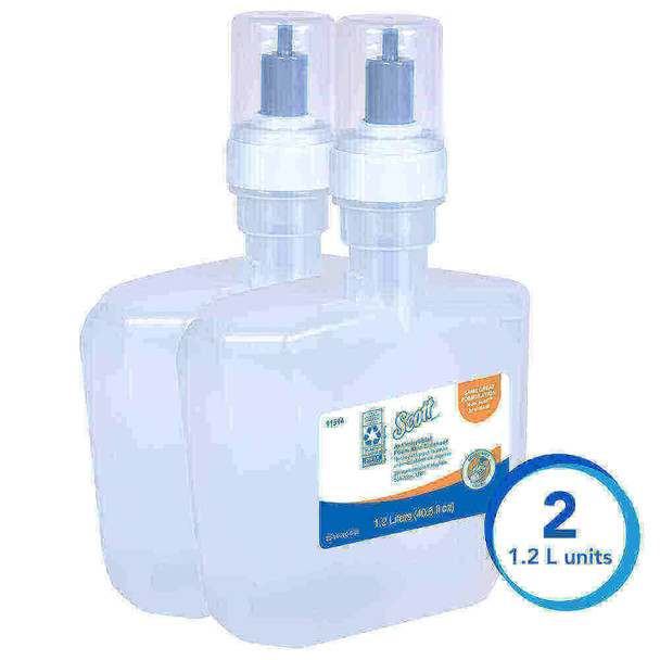 Kleenex® Luxury Foam Antibacterial Skin Cleanser Refill, Case Of 2 KCC91594