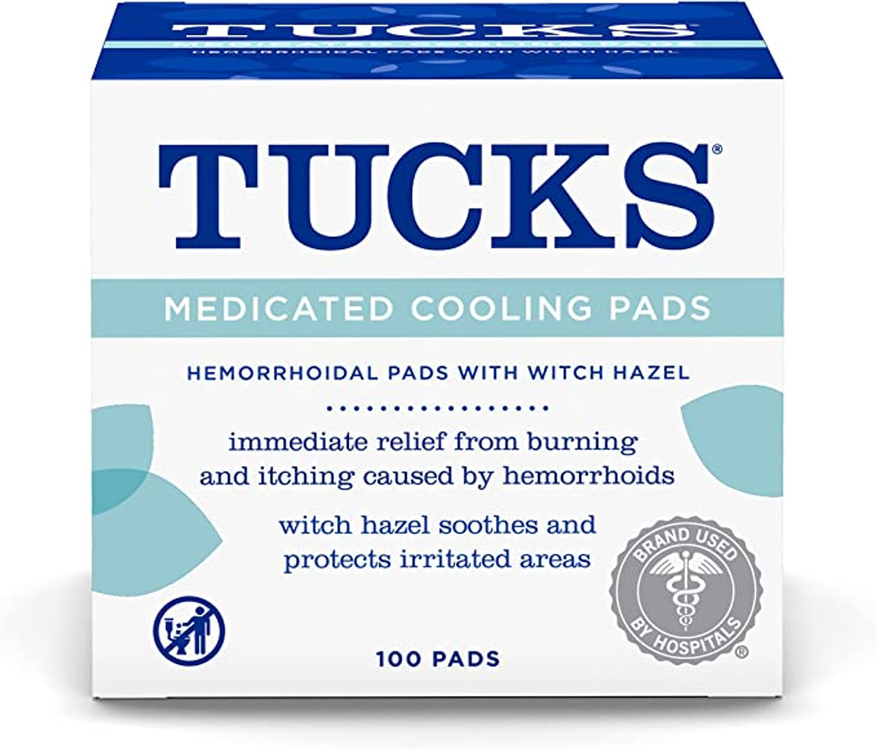 Tucks Medicated Cooling Pads, 40 ct Ingredients and Reviews