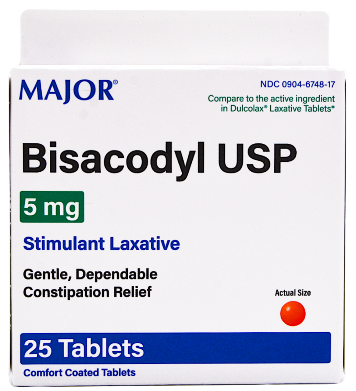 Bisacodyl Stimulant Laxative Suppositories USP, 10 mg, 50 Doses 