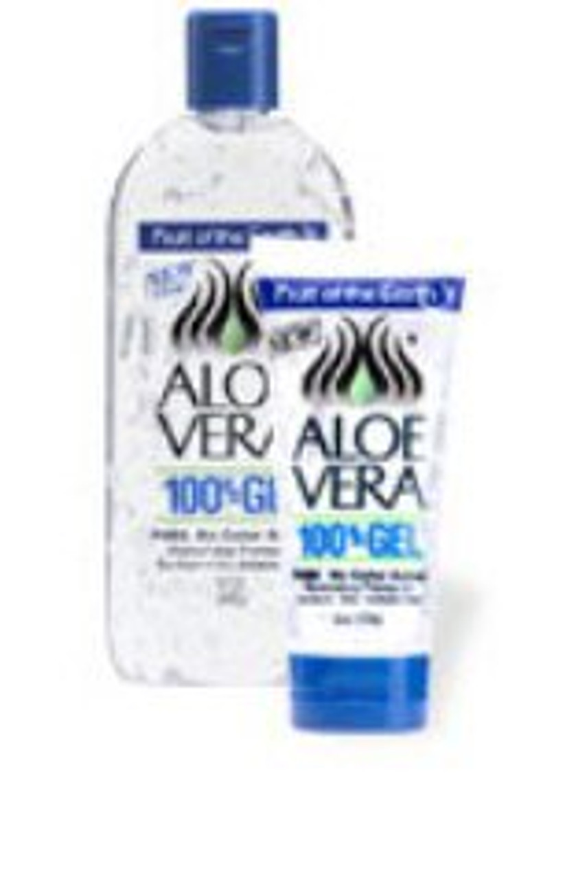 The Earth Pure Aloe Vera No Alcohol 6 oz - 100% Gel: Soothe and Hydrate Your Naturally