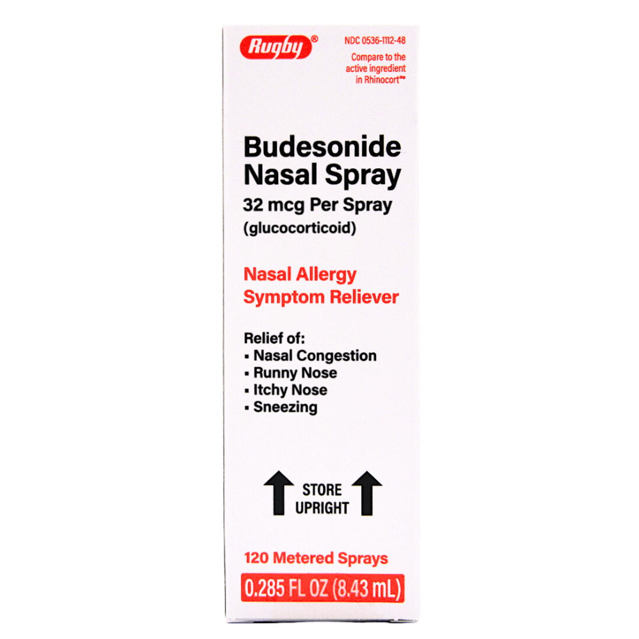 Discount on Rugby Budesonide Nasal Allergy Spray | Rhinocort