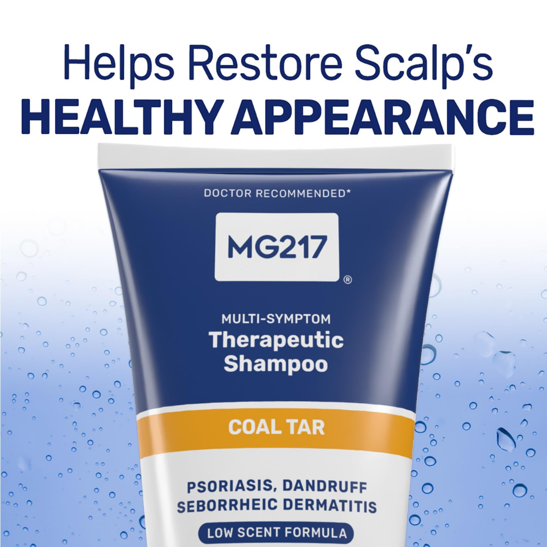 MG217 Medicated 0.5% Coal Tar Conditioning Shampoo - 8 oz