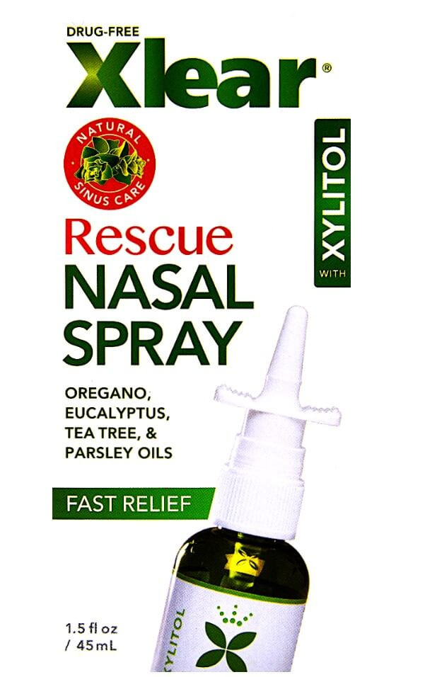 Xlear Rescue Nasal Spray 1.5 fl oz