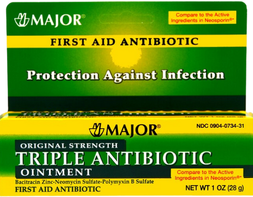 Major Triple Antibiotic Ointment (Generic Neosporin) 