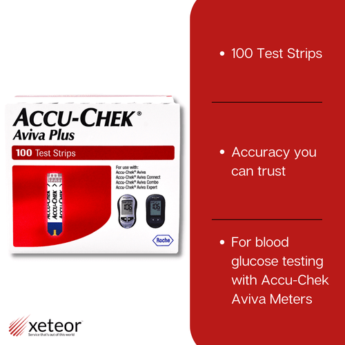 BudgetFriendly AccuChek Aviva Plus 100 Test Strips for Reliable Blood Glucose Monitoring