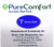 Home Aide Pure Comfort Alcohol Prep Pads - 100 Packets side of the box 2