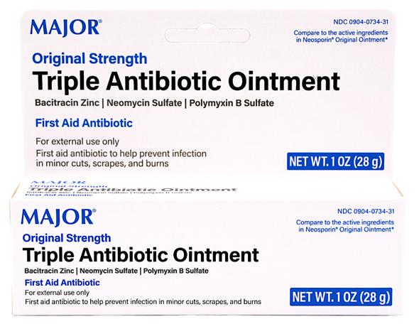 Major Triple Antibiotic Ointment (Generic Neosporin) 