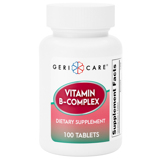 Geri-Care Vitamin B-Complex - 100 Tablets