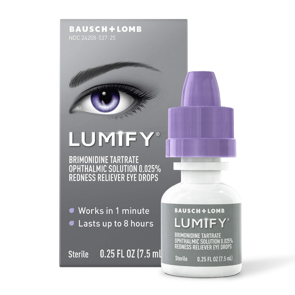 Lumify Redness Reliever Eye Drops - 0.25 fl oz (7.5 mL) - Bottle