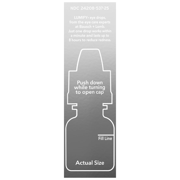 Lumify Redness Reliever Eye Drops - 0.25 fl oz (7.5 mL) - Directions