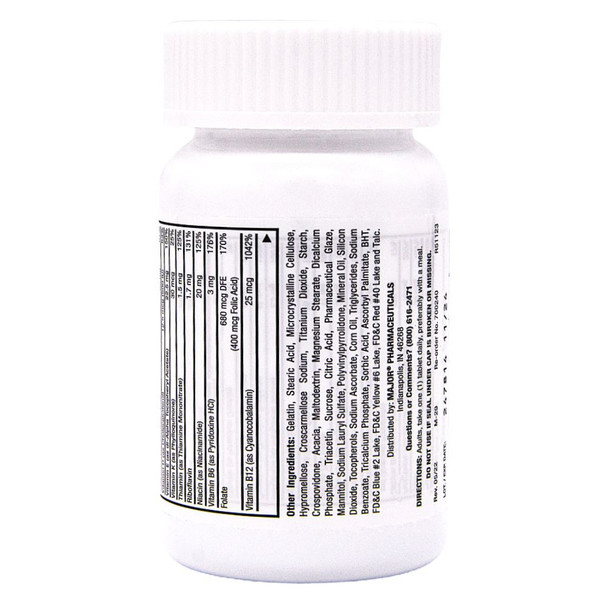 Major CertaVite Senior Multivitamin - 60 Tablets | Theragran-M (6 Pack) - Free Shipping