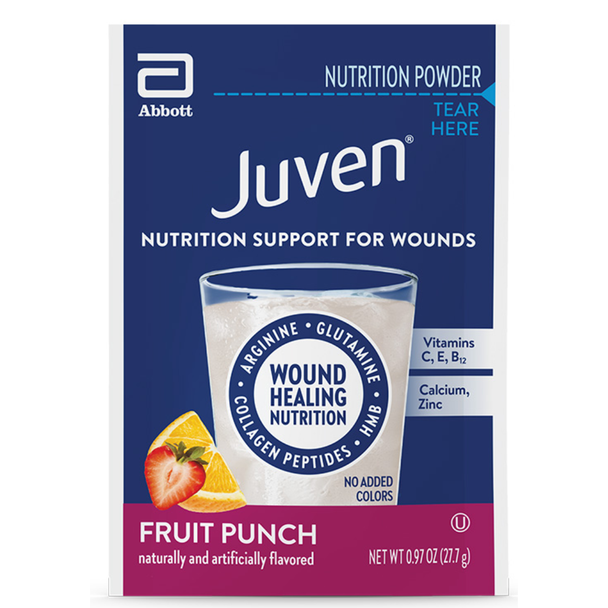 Juven Wound Healing Nutritional Powder Fruit Punch Flavor - 0.97 oz - Single Packet
