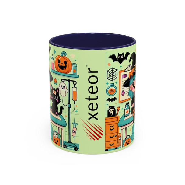 Halloween & Health 4 - Accent Coffee Mug - 11oz | 15oz