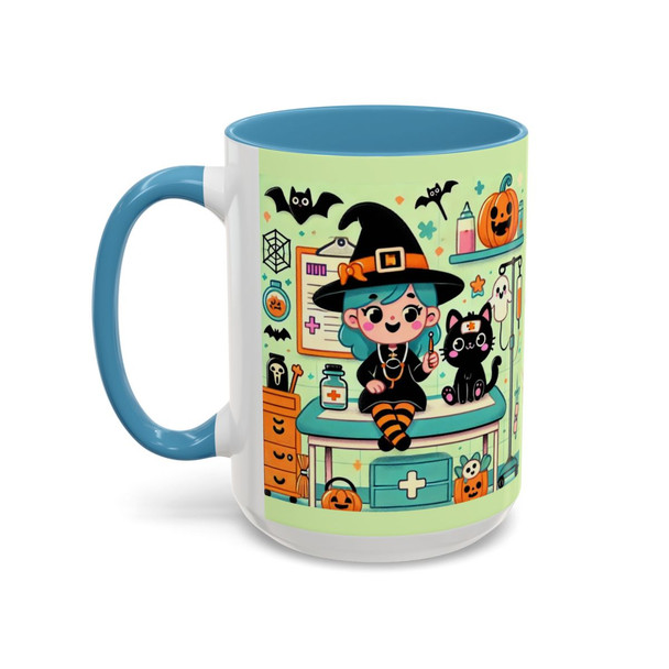 Halloween & Health 4 - Accent Coffee Mug - 11oz | 15oz