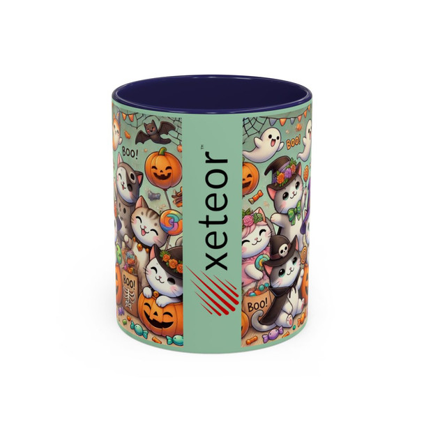 Halloween & Cats - Accent Coffee Mug - 11oz | 15oz