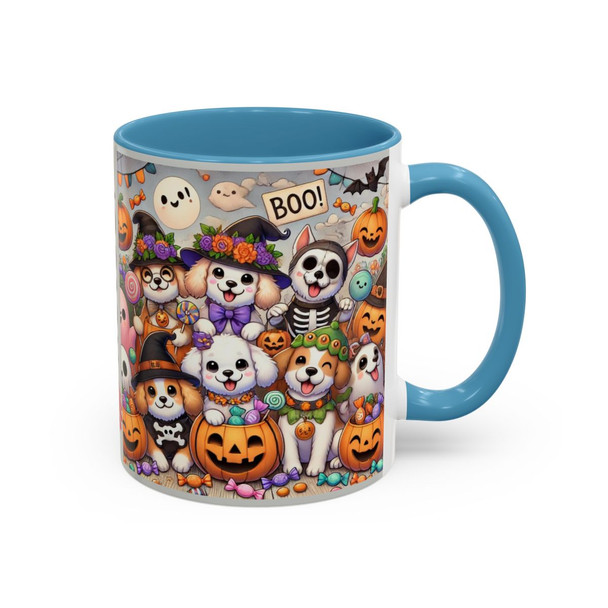 Halloween & Dogs 1 - Accent Coffee Mug - 11oz | 15oz