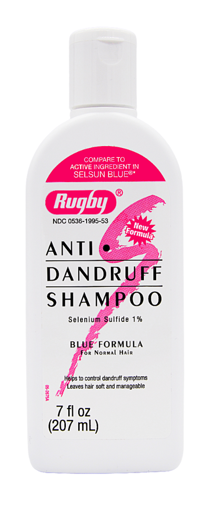 Rugby Anti-Dandruff Shampoo Selenium Sulfide 1% - 7 fl oz (Selsun Blue)