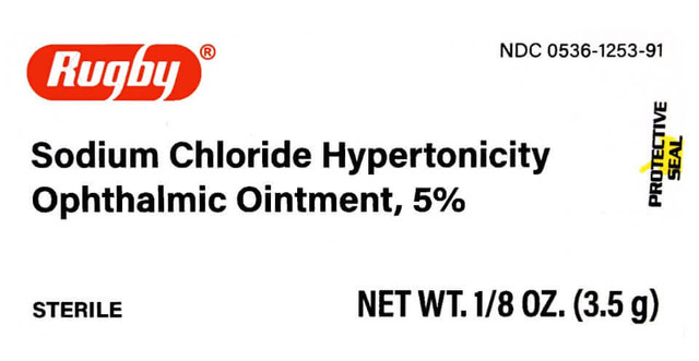 Rugby Sodium Chloride Ointment for dry eyes