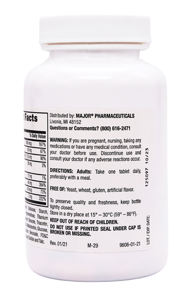 Major ProSight Multivitamin with Zinc 120 Tablets Ocuvite