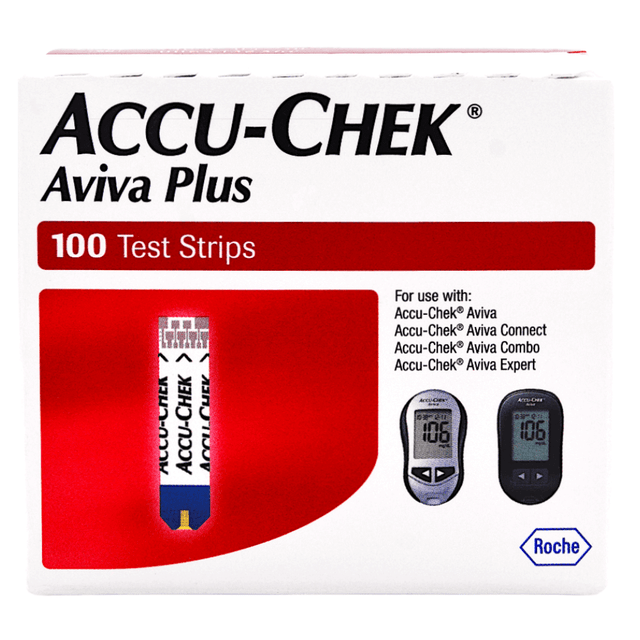 Accu-Chek Aviva Plus 100 Test Strips