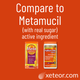 GoodSense Psyllium Fiber Powder with Sugar - Compare to Metamucil with Real Sugar