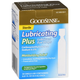 GoodSense Lubricating Plus 30 Count Box Side View showing actual size of single use vial