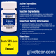 Reliable 1 Ferrous Sulfate 325 mg - 100 Tablets | Supplement Facts & Directions