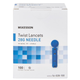 McKesson Twist Lancets 28 Gauge Needle - 100 Lancets - front of the box