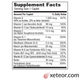 Geri-Care Thera Multivitamin - 100 Caplets | Theragran - Supplement Facts Label
