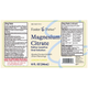 Foster & Thrive Magnesium Citrate Saline Laxative Lemon Flavor - 10 fl oz - Full Label