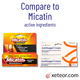 Foster & Thrive Antifungal Cream Miconazole Nitrate 2% - 1 oz | Compare to Micatin - Active Ingredient