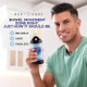 A male healthcare professional holding a bottle of Geri-Care Docusate Sodium Liquid 16 oz.