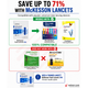 McKesson Twist Lancets 28G and 30G compatibility guide showing Microlet Next and FreeStyle compatibility and OneTouch Delica Plus and Accu-Chek FastClix incompatibility