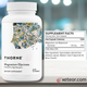 Thorne Magnesium Glycinate 90-capsule bottle with Supplement Facts showing magnesium content