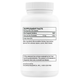 Back of Thorne Zinc Picolinate bottle showing Supplement Facts, ingredients and product information