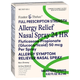 Foster & Thrive Allergy Relief Fluticasone Nasal Spray 50 mcg - 144 Metered Sprays | Compare to Flonase - Front Angle