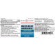 Geri-Care Mucus Relief Drug Facts label detailing Guaifenesin active ingredients, uses, and dosage directions.