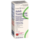 Front angle packaging box of Foster & Thrive Adult Tussin DM Cough & Chest Congestion non-drowsy liquid in 4 fl oz raspberry flavor.