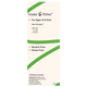 Side panel of Foster & Thrive Adult Tussin DM MAX box highlighting non-drowsy, alcohol-free, and gluten-free formula claims.