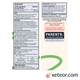Drug Facts label for Foster & Thrive Maximum Strength Adult Tussin DM MAX showing active ingredients Dextromethorphan HBr and Guaifenesin on xeteor.com.