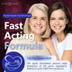 Two women smiling about the fast acting formula of Geri-Mox liquid antacid for gas and indigestion.