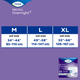 Tena ProSkin Overnight™ Absorbent Underwear Super Protective Disposable - Heavy Absorbency - sizes