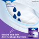 TENA ProSkin Overnight Super underwear showing secure soft anti-leakage barriers for nighttime protection