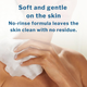 McKesson fragrance-free cleansing washcloth used for soft gentle no-rinse skin cleansing